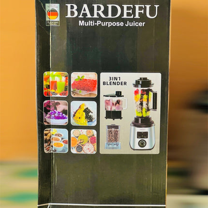 Germany Lot Imported BARDEFU 3-in-1 Multi-Purpose Blender